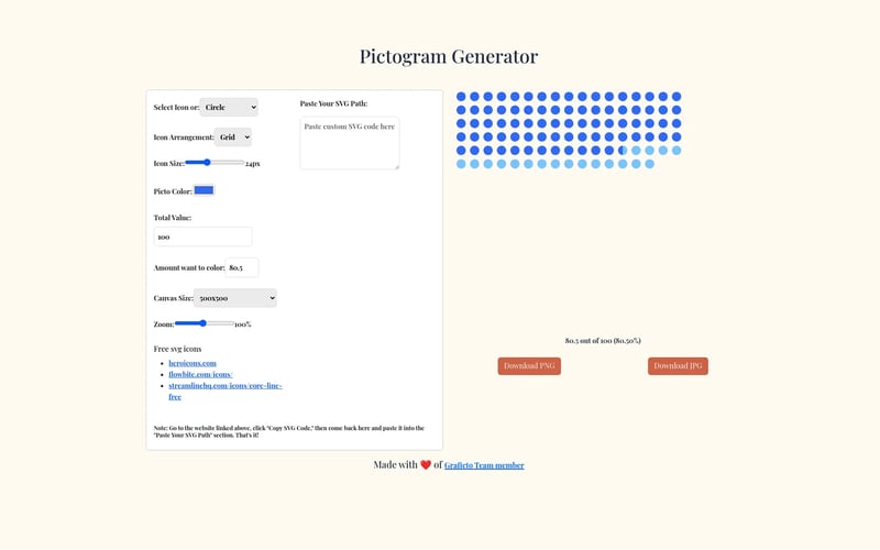 Pictogram Generator 