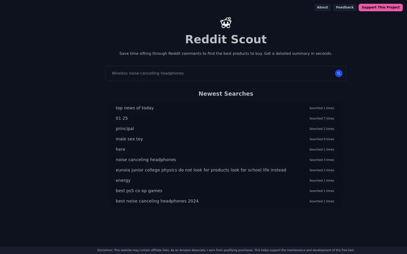 Reddit Scout