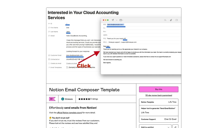 Notion Email Composer