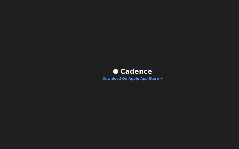 Cadence