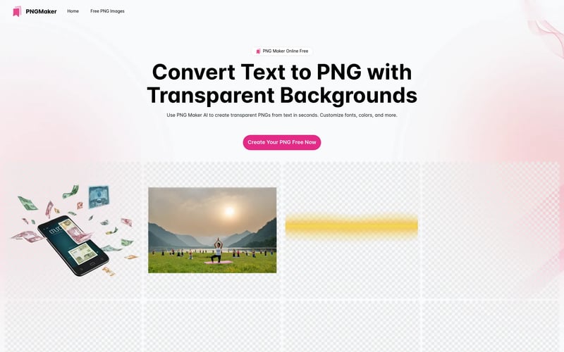 PngMaker.io: Convert Text to PNG Quickly