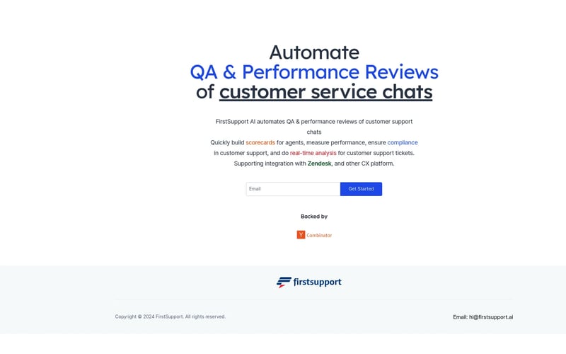 FirstSupport.ai