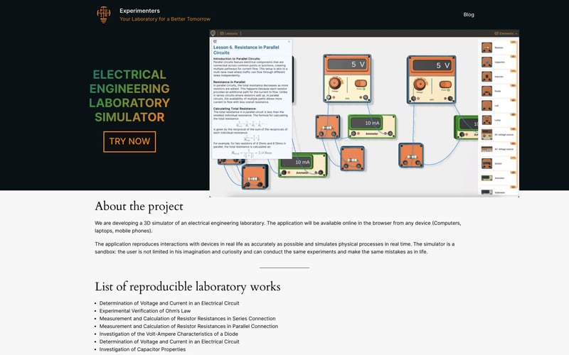 Experimenters Circuits