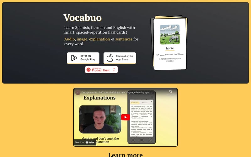 Vocabuo - The vocabulary app