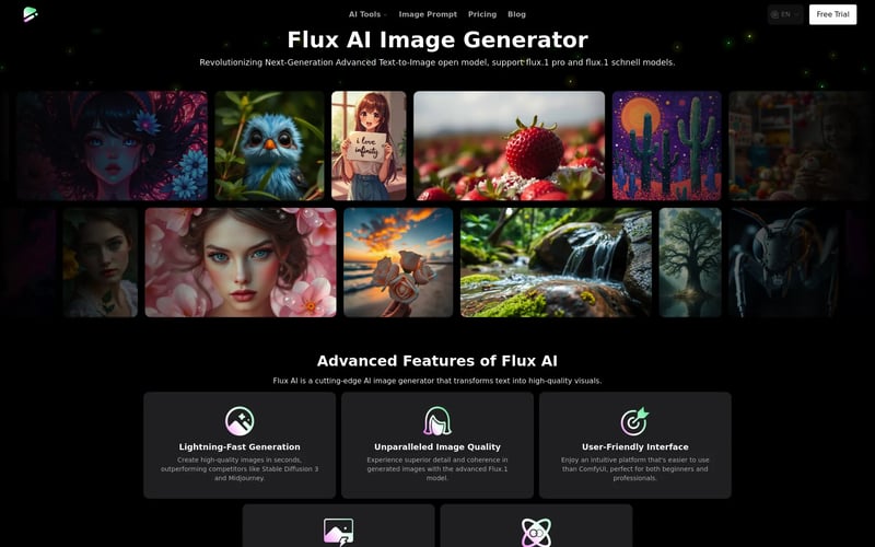 Flux AI Image Generator