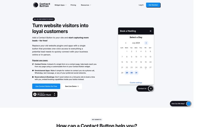 Contact Button