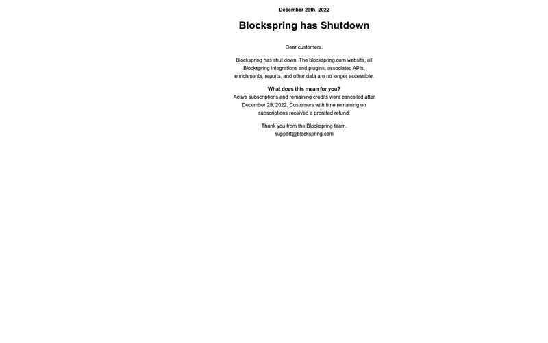 Blockspring