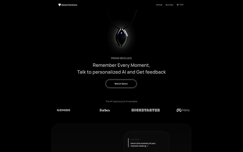 Friend - Open Source AI Necklace