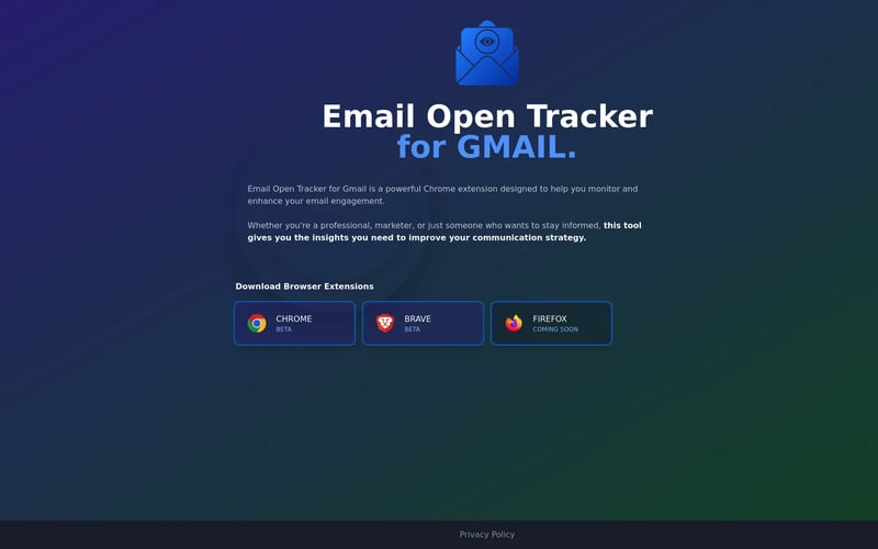 Email Open Tracker for GMAIL