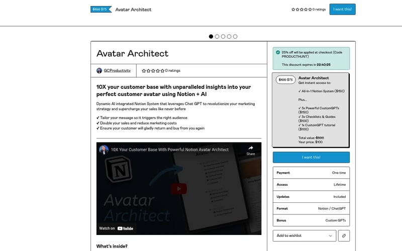 Avatar Architect