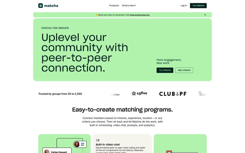 Matcha: Matching Programs