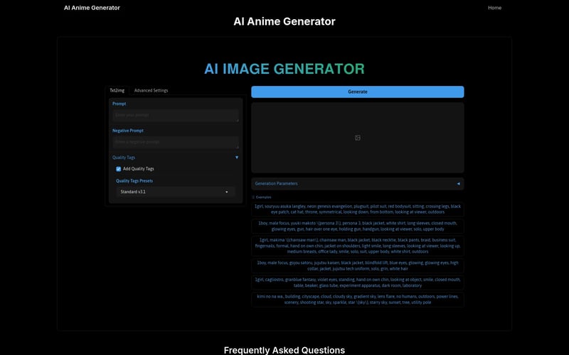 AI Anime Generator Cloud