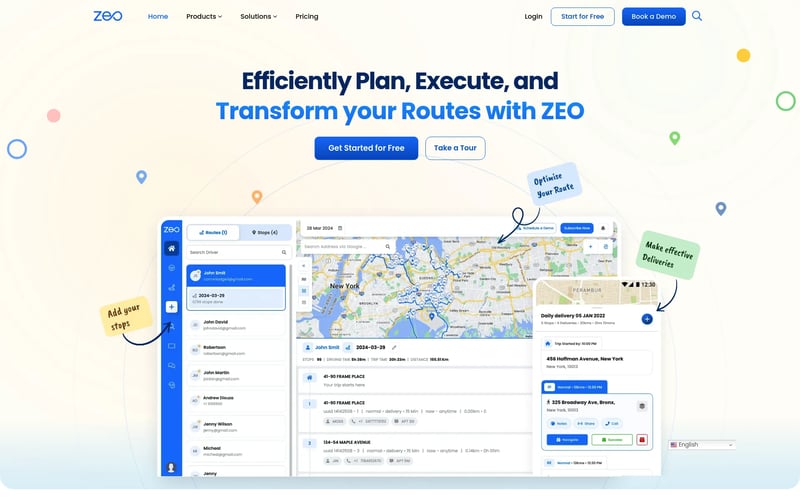 Zeo Route Planner