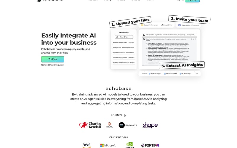 Echobase - AI for Business