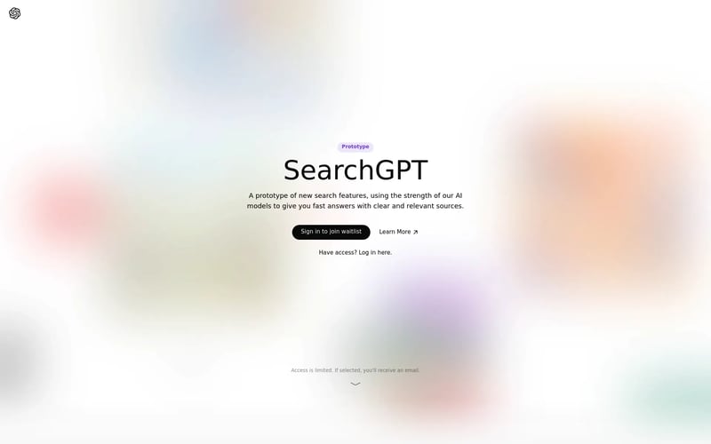 SearchGPT Prototype