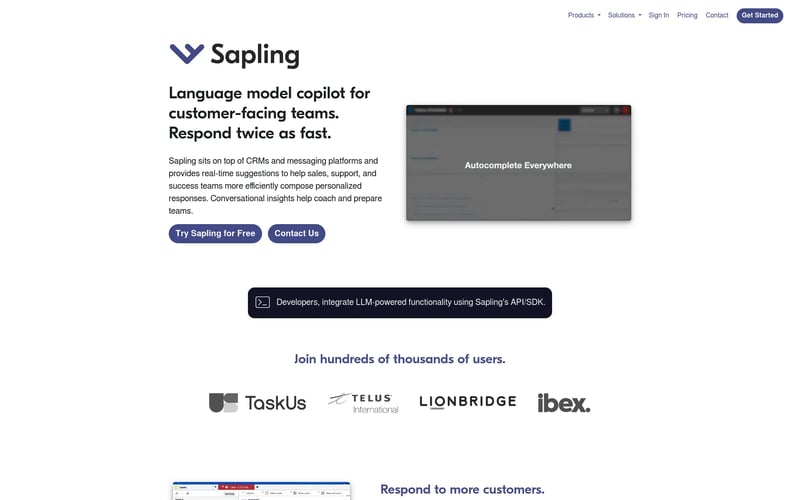 Sapling.ai