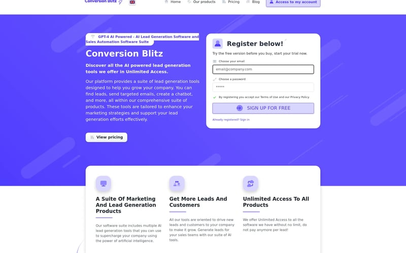 Conversion Blitz