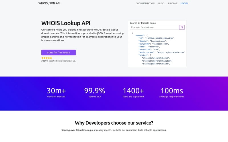 Whois Lookup API