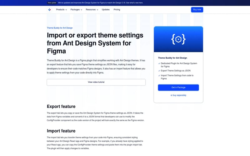 Theme Buddy Figma Plugin