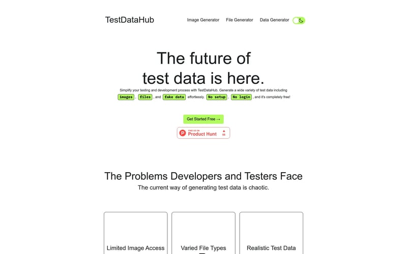 TestDataHub