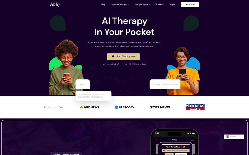 Abby - Your AI Therapist