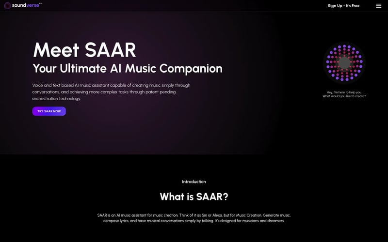 Soundverse Ft. SAAR