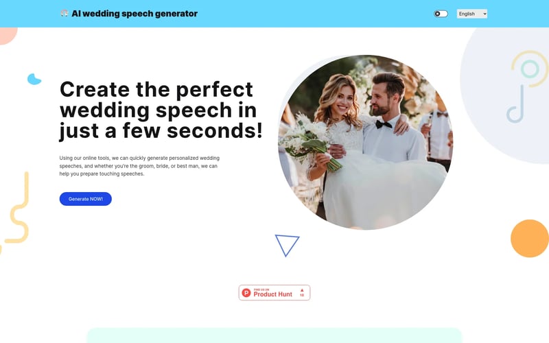 AI Wedding Speech Generator