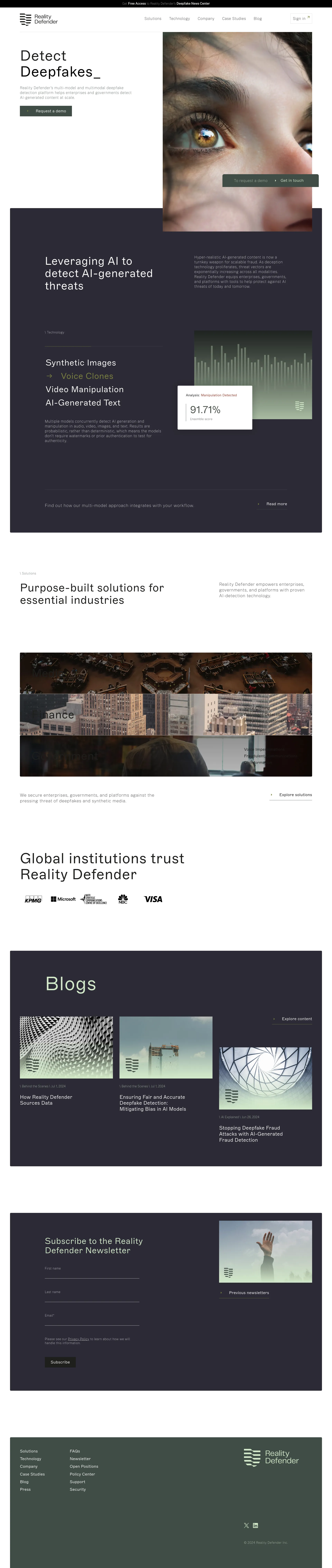 Reality Defender screenshot