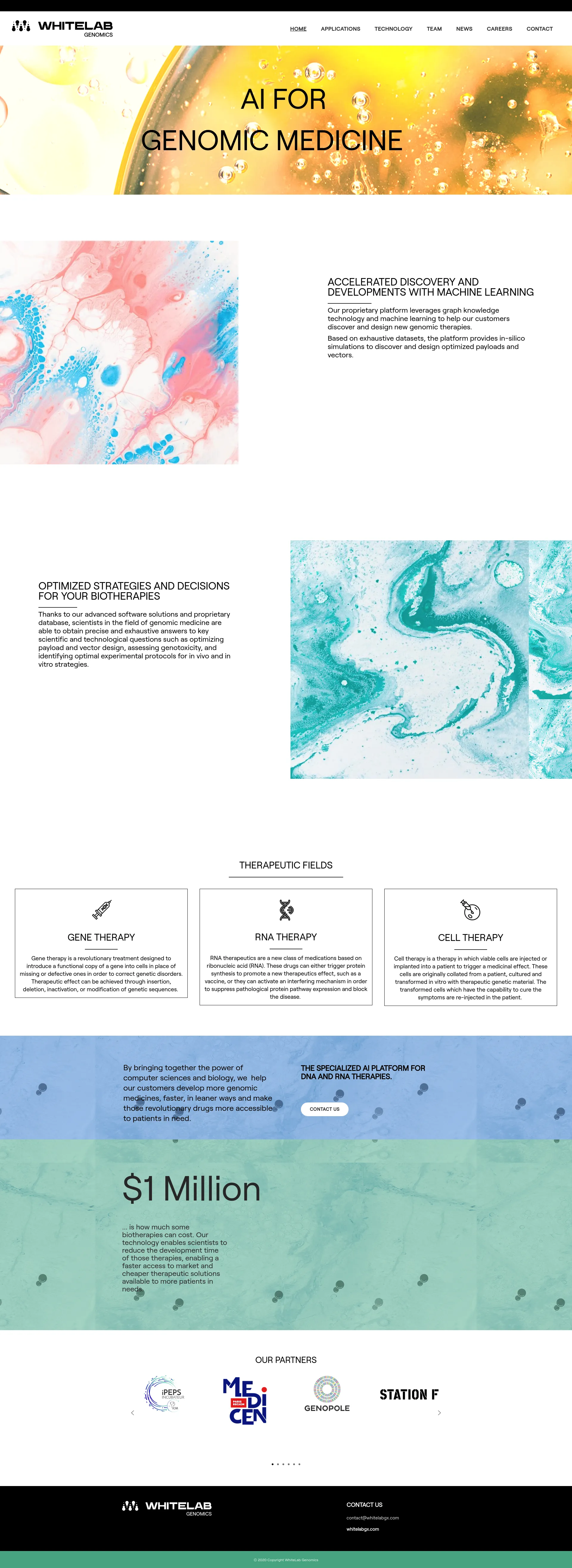 WhiteLab Genomics screenshot