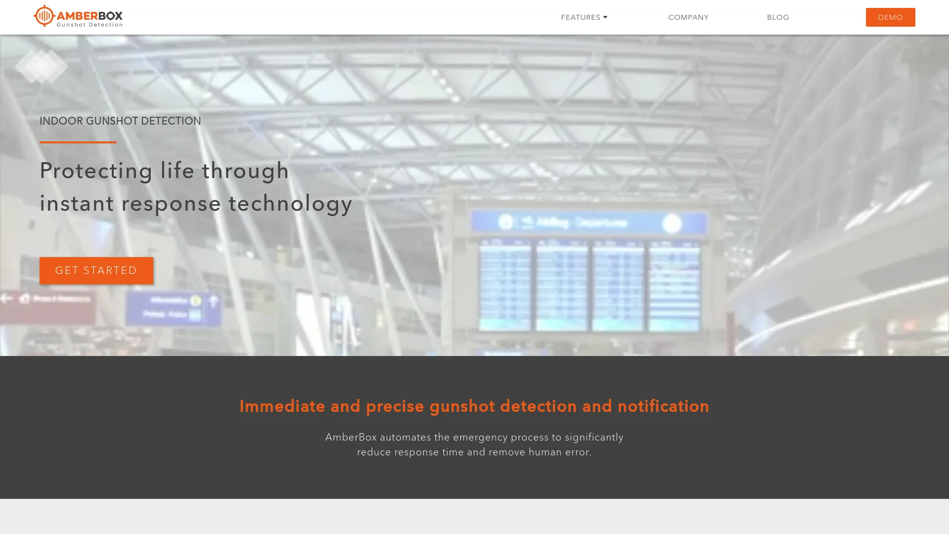 AmberBox Gunshot Detection screenshot