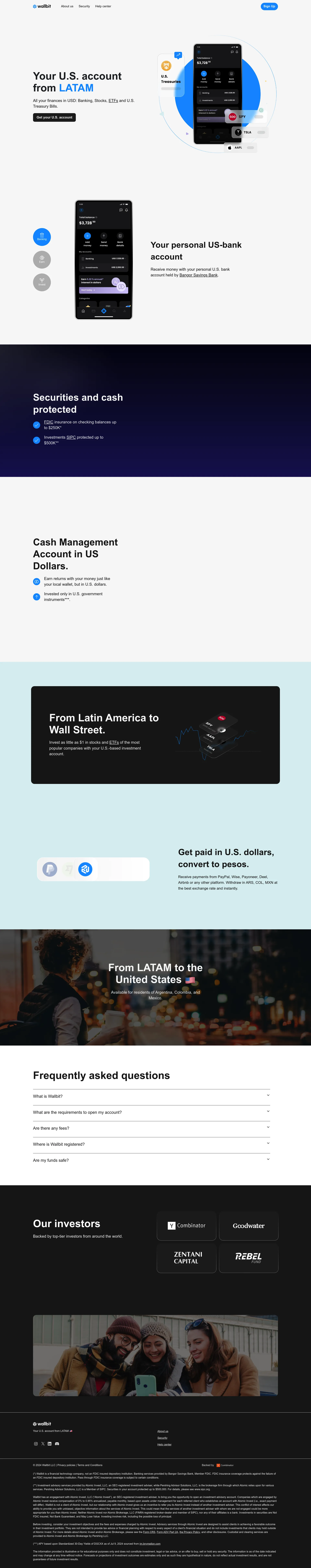 Wallbit screenshot