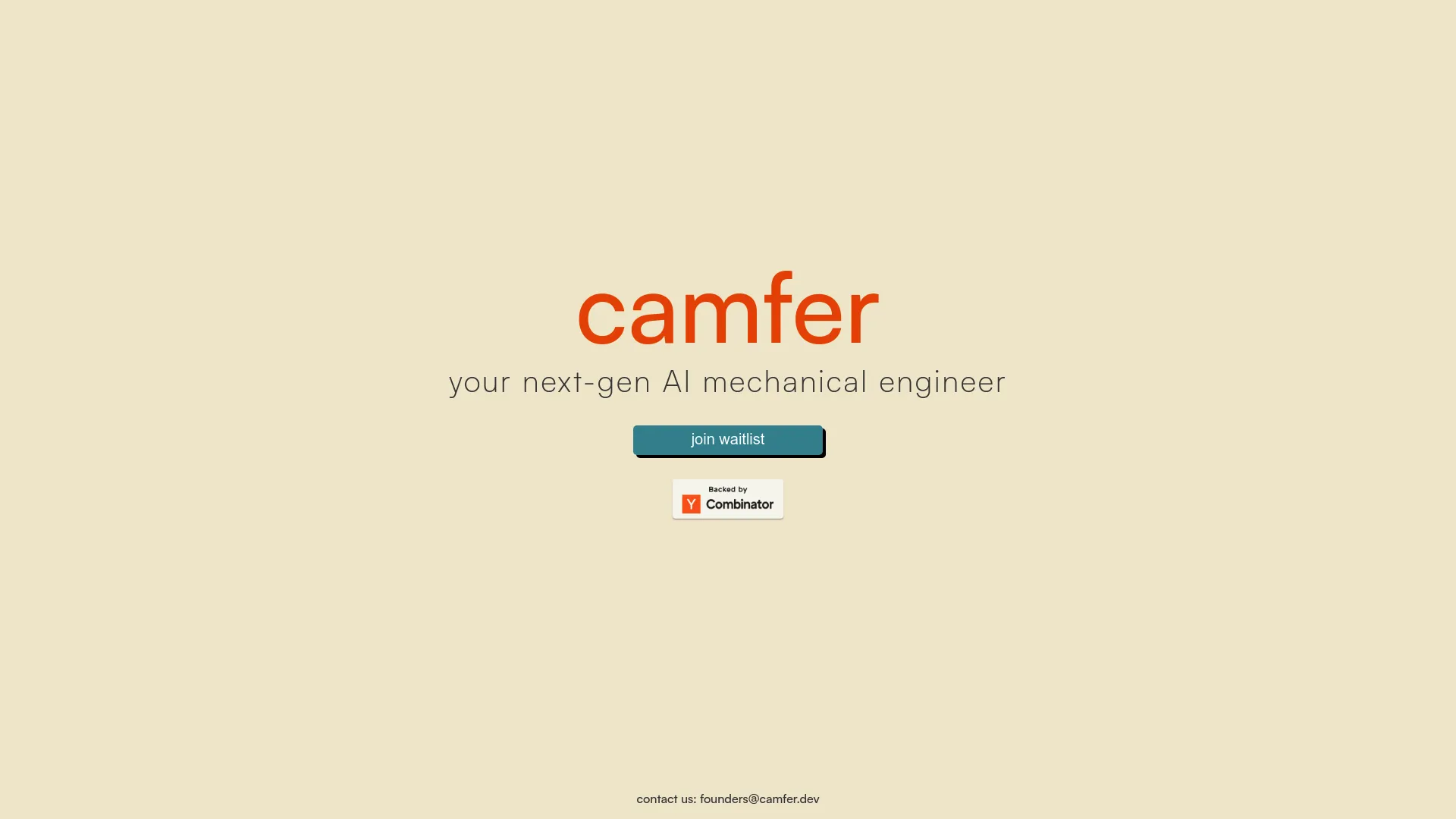 camfer screenshot