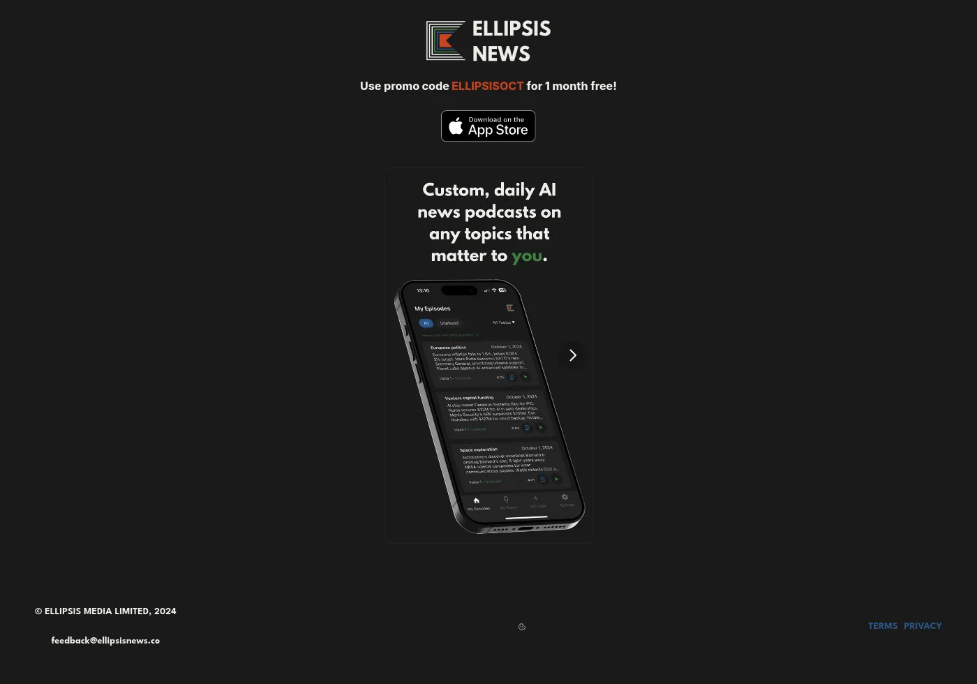 Ellipsis News screenshot