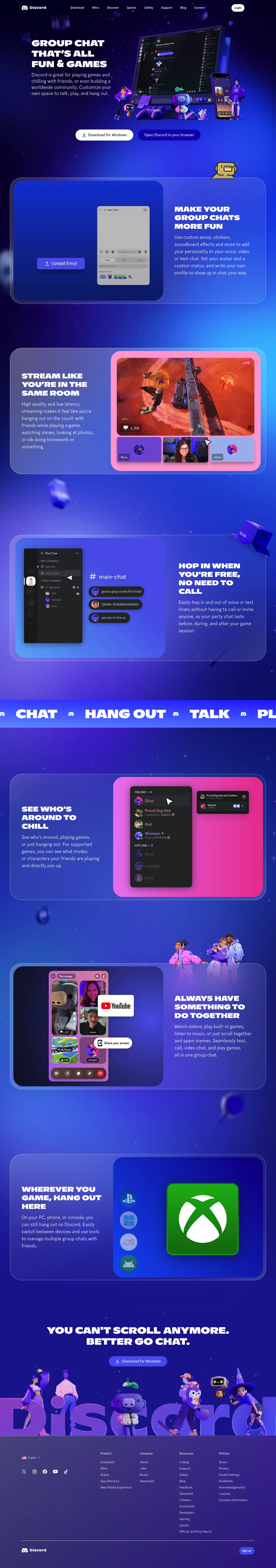 Discord screenshot